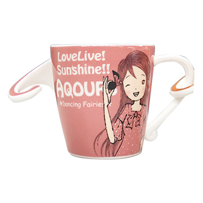 シンジカトウ×ラブライブ！サンシャイン!! 手つなぎマグカップ 梨子