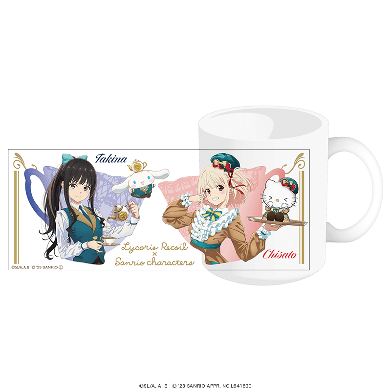 リコリス・リコイル×サンリオキャラクターズ マグカップ 館のレストランver.