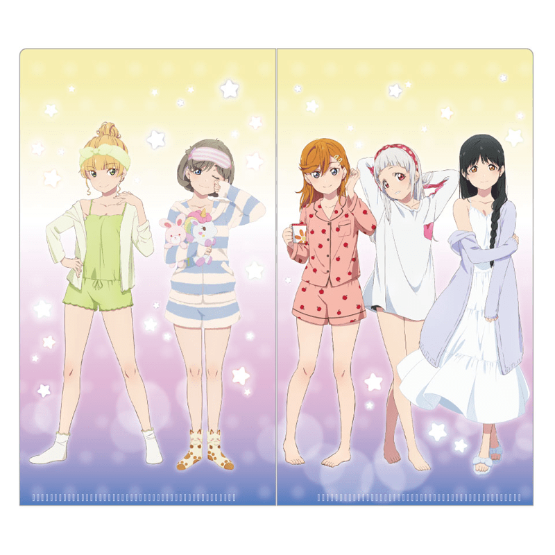 ラブライブ！スーパースター!! 抗菌クリアケース ルームウェアver.