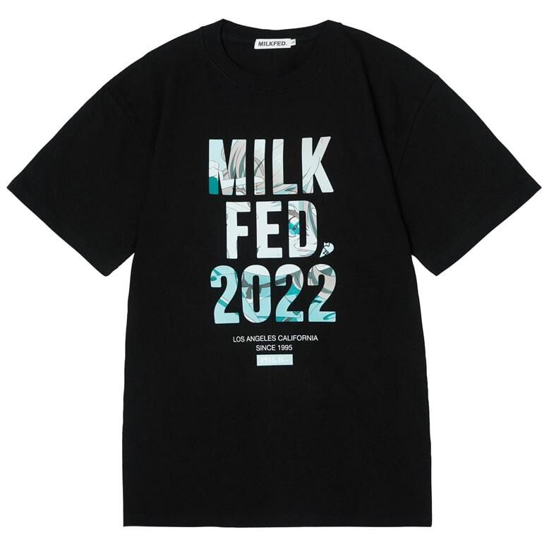 ミルクフェド×ラブライブ！スーパースター!! 可可 S/S TEE BLACK
