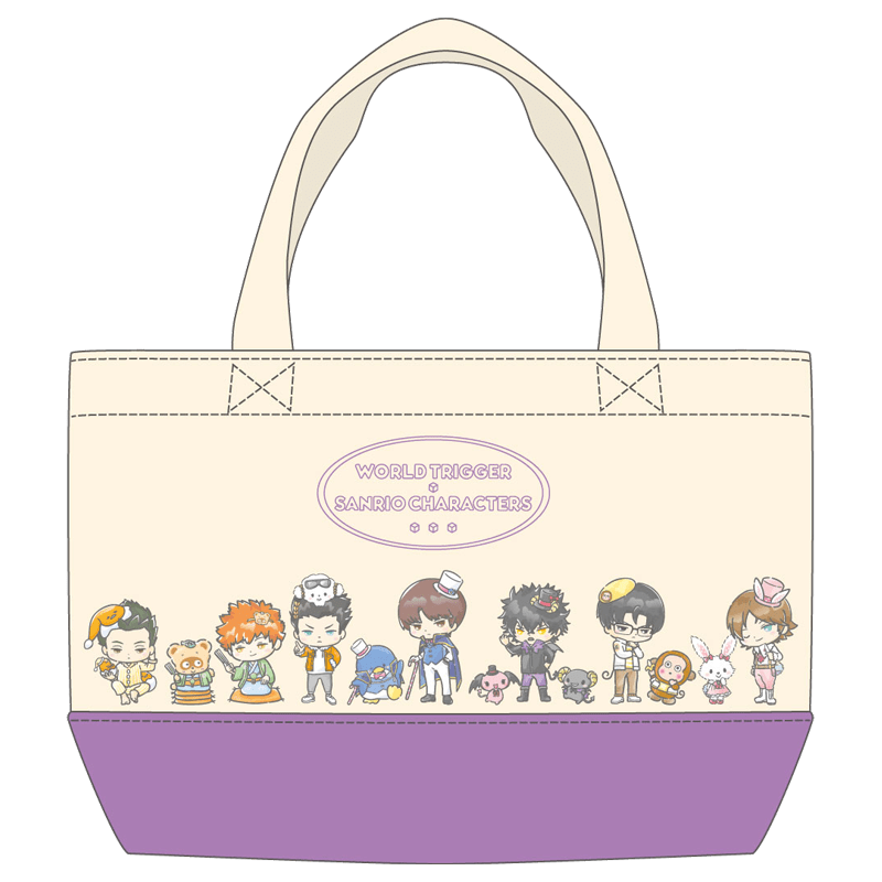 ワールドトリガー×サンリオキャラクターズ vol.2 トートバッグ B級隊員 ver.2