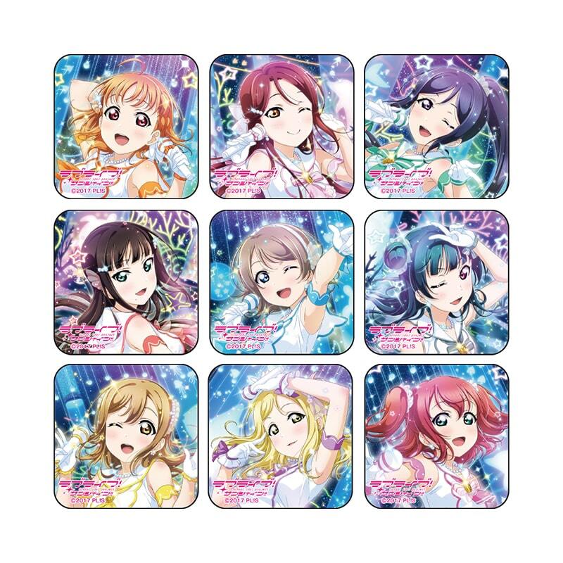 ラブライブ！サンシャイン!! アクリルマグネット ナインウェイブドルフィンver.(全9種）