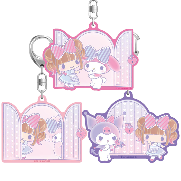 Nanaka Suwa♡My Melody カラーアクリルキーホルダー 夢のトビラver.（全３種）