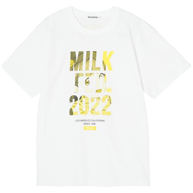 ミルクフェド×ラブライブ！スーパースター!! きな子 S/S TEE WHITE