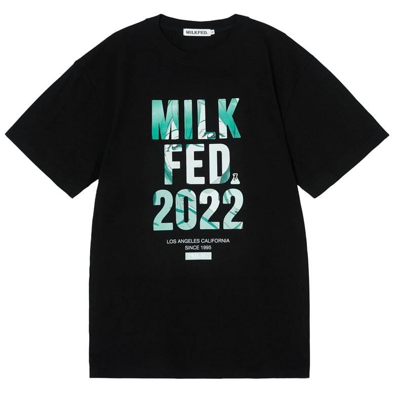 ミルクフェド×ラブライブ！スーパースター!! 四季 S/S TEE BLACK