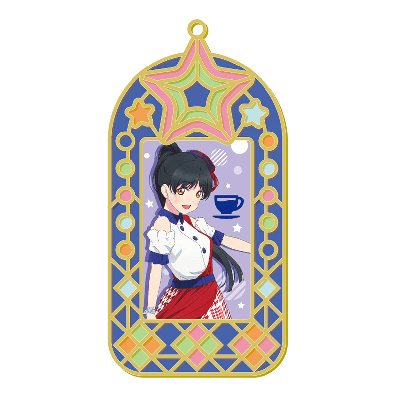 ラブライブ！スーパースター!! ステンドグラスキーホルダー 葉月恋