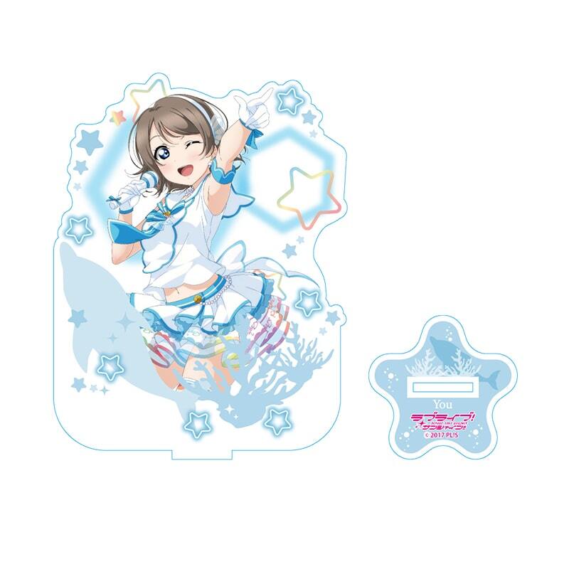 ラブライブ！サンシャイン!! アクリルスタンド 渡辺 曜 ナインウェイブドルフィンver.