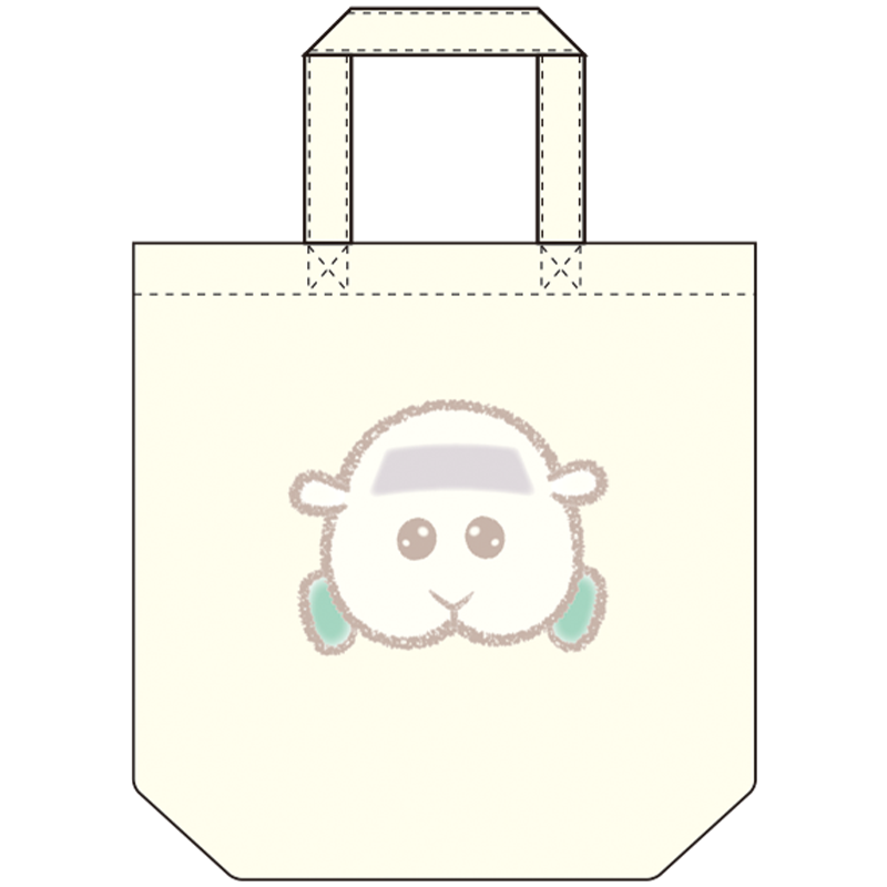 PUI PUI モルカー -DesignProduced by Sanrio- トートバッグ シロモ