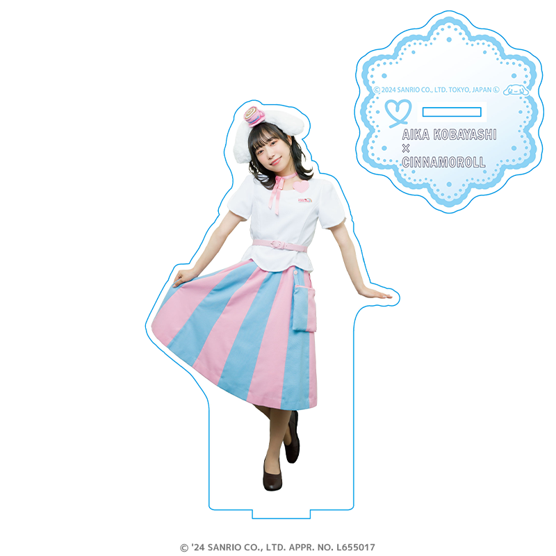 小林愛香×サンリオキャラクターズ アクリルスタンド 小林愛香×みるく
