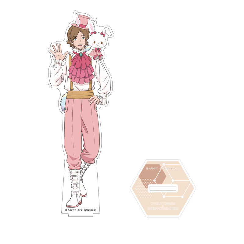 ワールドトリガー×サンリオキャラクターズ vol.2 アクリルスタンド 王子 一彰