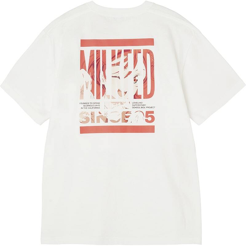 ミルクフェド×ラブライブ！スーパースター!! メイ S/S TEE WHITE vol.2