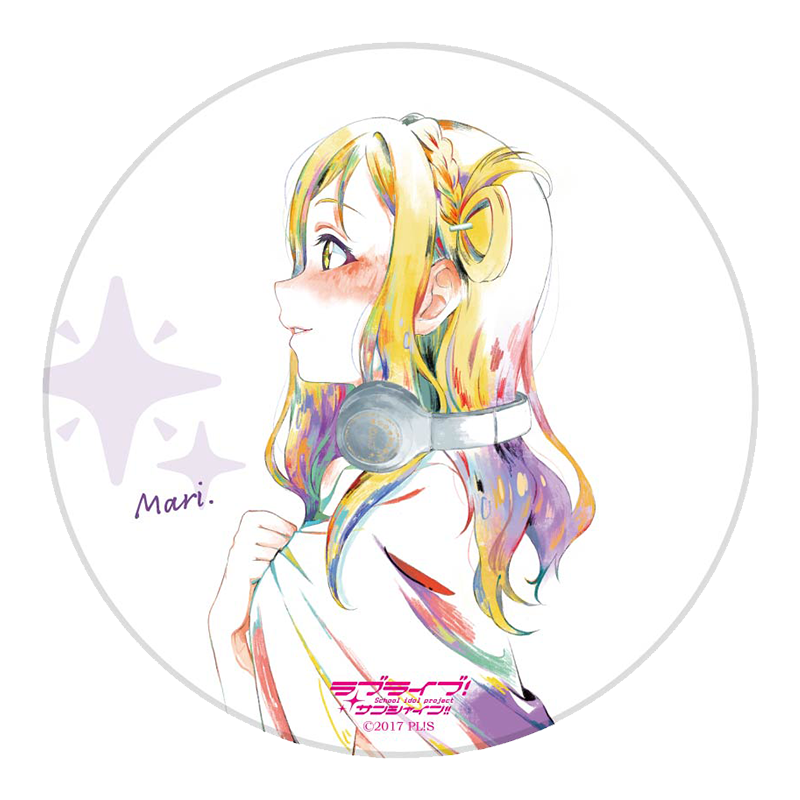 ラブライブ！サンシャイン!!×YUNO 陶器コースター 小原鞠莉