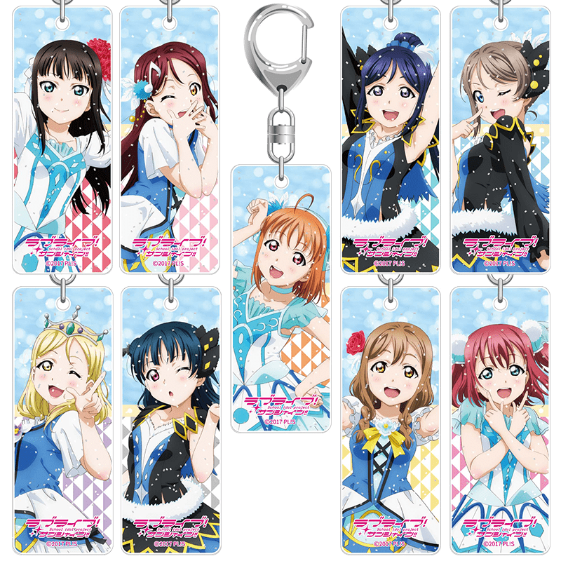 ラブライブ！サンシャイン!! ラメスティックキーホルダー Aqours 4th LoveLive! ～Sailing to the Sunshine～ver.（全9種）