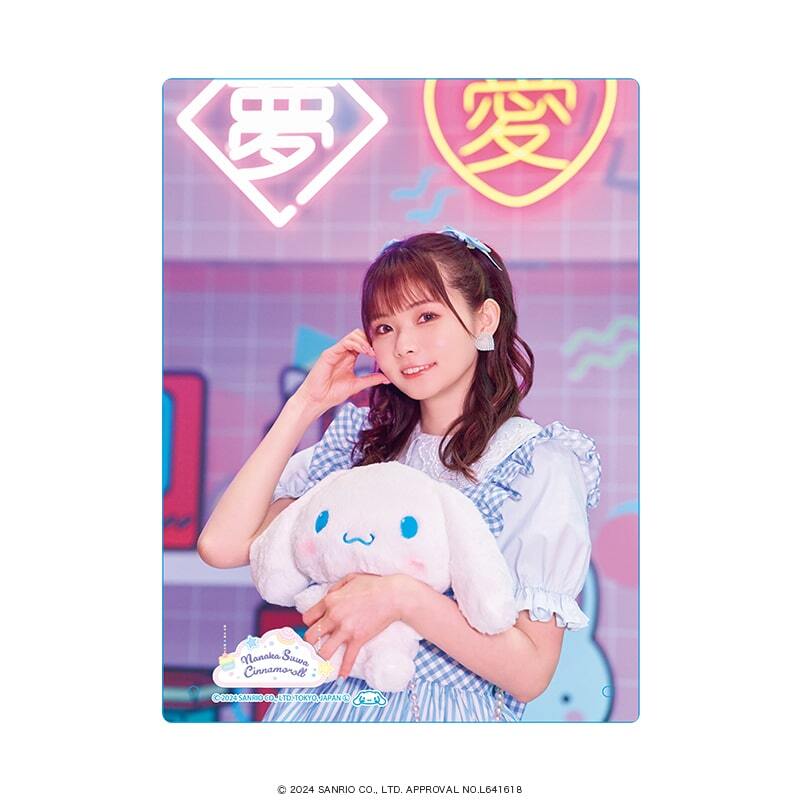 Nanaka Suwa ♡ Cinnamoroll アクリルビジュアルボード アメリカンダイナーver. 