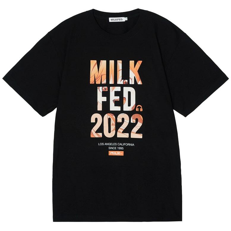 ミルクフェド×ラブライブ！スーパースター!! かのん S/S TEE BLACK
