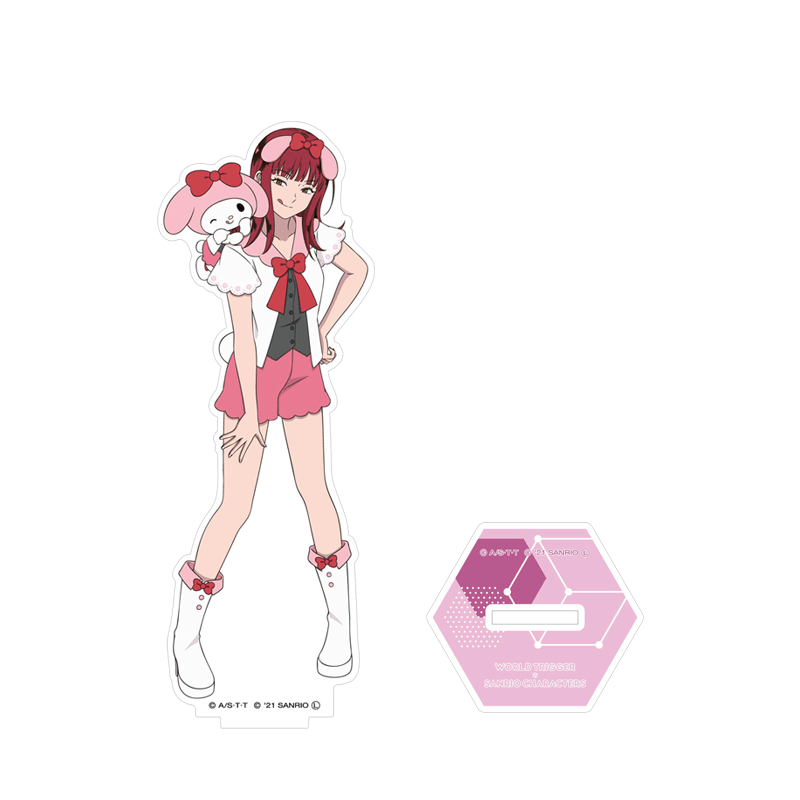ワールドトリガー×サンリオキャラクターズ vol.2 アクリルスタンド 香取 葉子