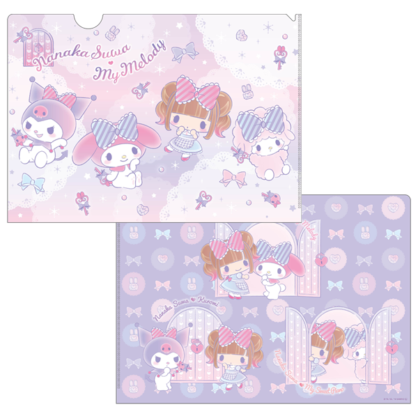 Nanaka Suwa♡My Melody クリアファイル 夢のトビラver.