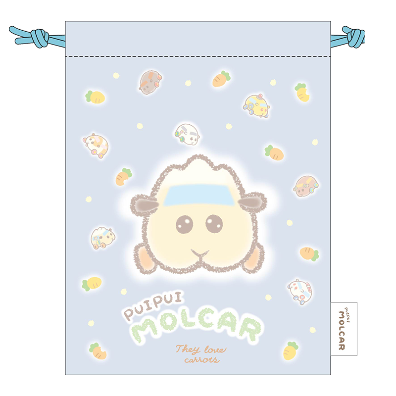 PUI PUI モルカー -DesignProduced by Sanrio- 巾着 アビー