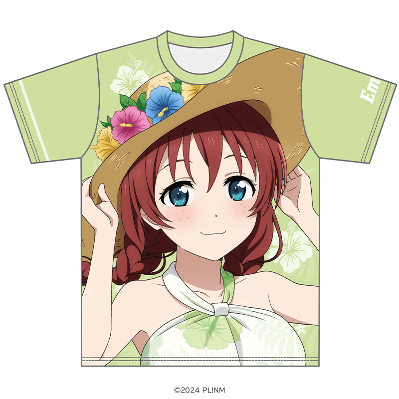 ラブライブ！虹ヶ咲学園スクールアイドル同好会 Tシャツ エマ・ヴェルデ かりゆしver.
