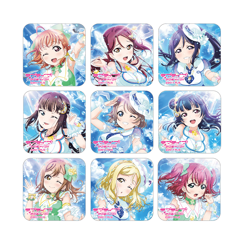 ラブライブ！サンシャイン!! アクリルマグネット オーシャン・パーティクルver. （全9種） 