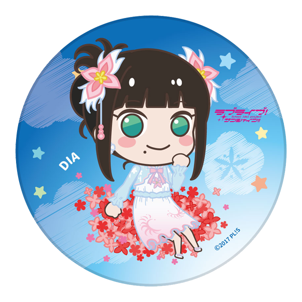 ラブライブ！サンシャイン!! 陶器コースター Thank you, FRIENDS!! ver. ダイヤ