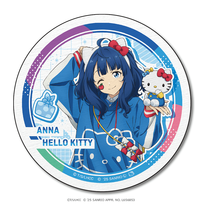 負けヒロインが多すぎる！×サンリオキャラクターズ 白雲石コースター 八奈見杏菜×ハローキティ