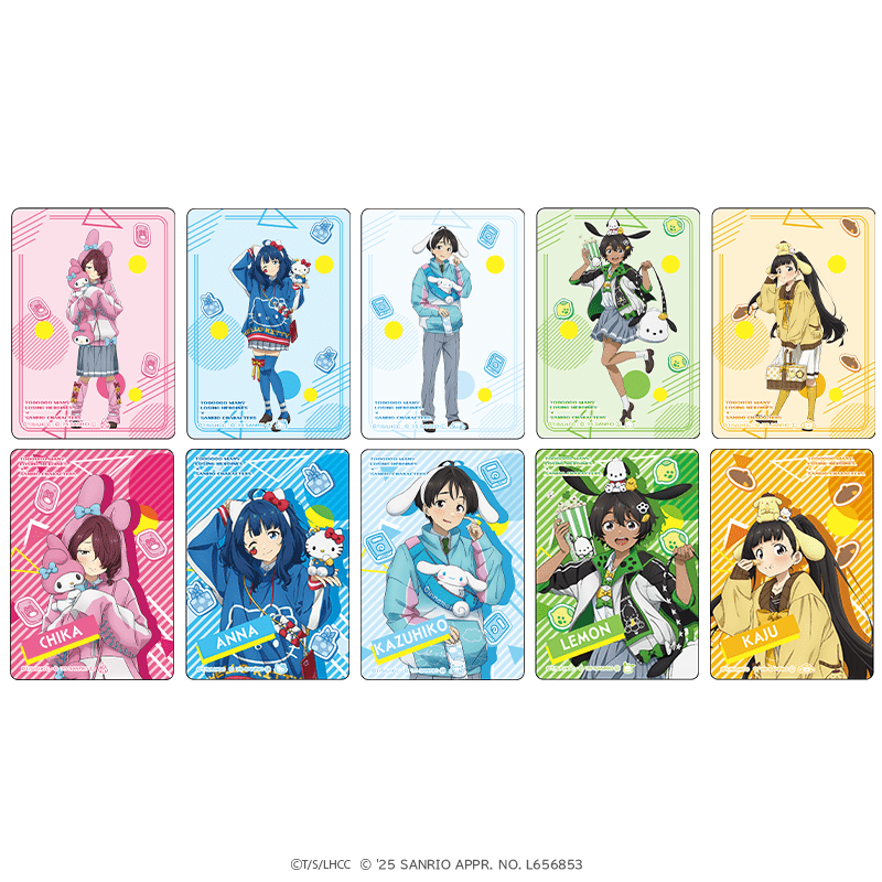 負けヒロインが多すぎる！×サンリオキャラクターズ クリアカード（2枚入り）（全5種）