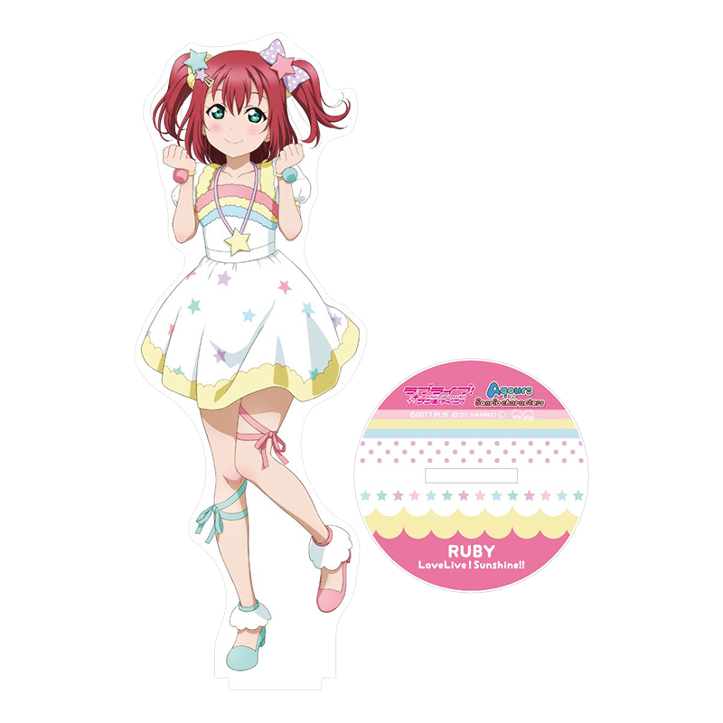ラブライブ！サンシャイン!!×サンリオキャラクターズ アクリルスタンド ルビィ