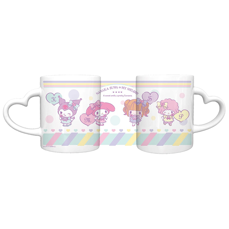Nanaka Suwa♡My Melody ハートマグカップ スウィートver.