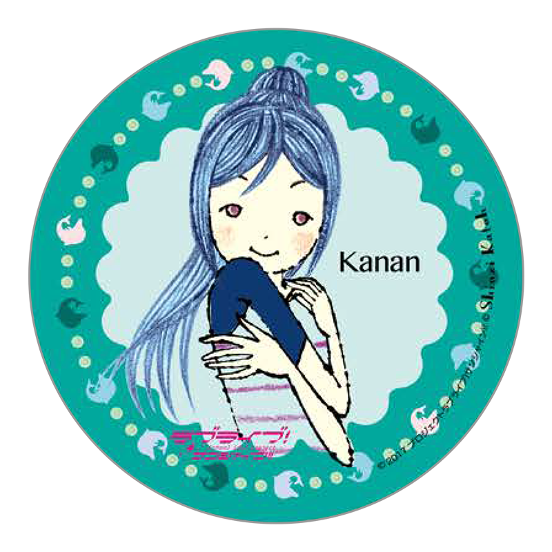 シンジカトウ×ラブライブ！サンシャイン!! 陶器コースター 果南