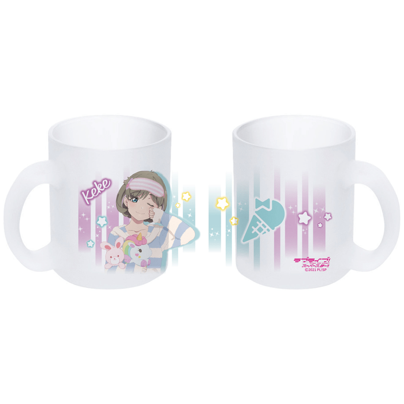 ラブライブ！スーパースター!! すりガラスマグカップ 唐可可 ルームウェアver.