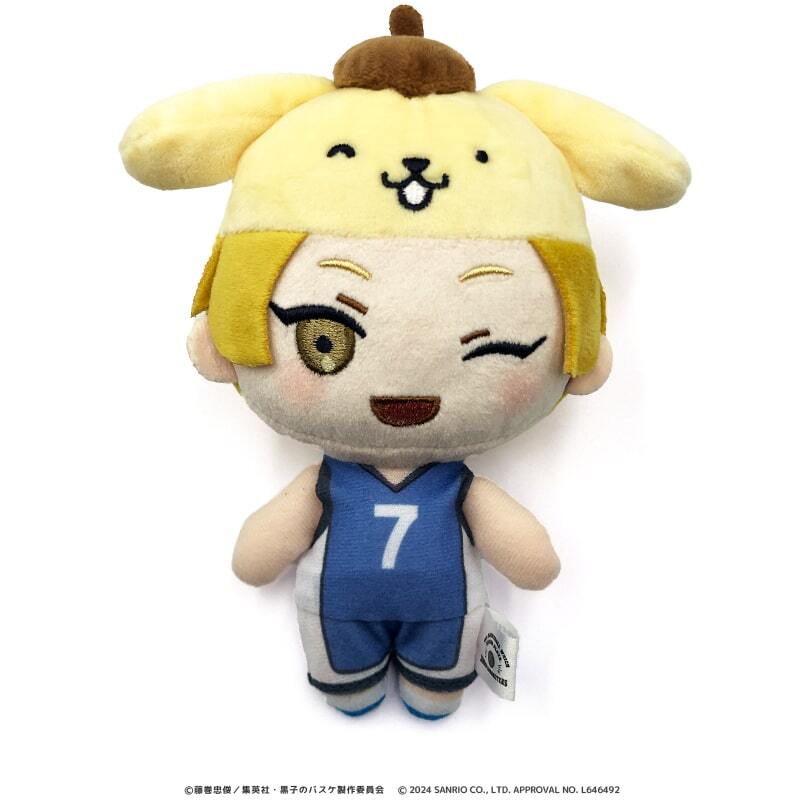 黒子のバスケ×サンリオキャラクターズ ボールチェーンマスコット 黄瀬涼太×ポムポムプリン