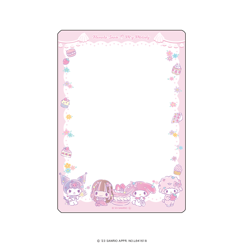 Nanaka Suwa ♡ My Melody 硬質ブロマイドケース アフタヌーンティーver. A/縦