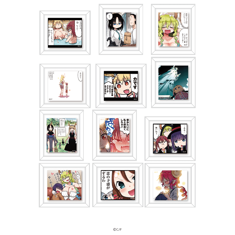 小林さんちのメイドラゴン フレームマグネット コミックイラストver.（全12種） _pre