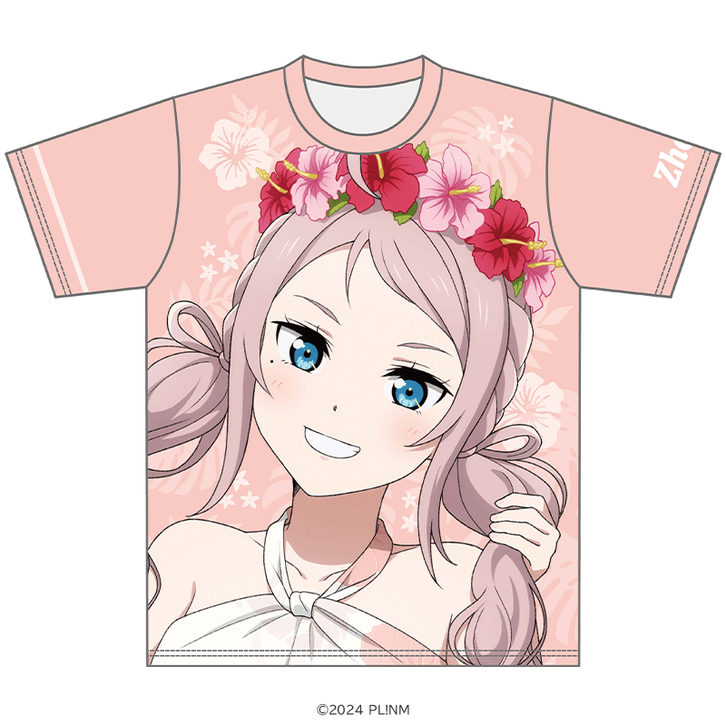 ラブライブ！虹ヶ咲学園スクールアイドル同好会 Tシャツ 鐘 嵐珠 かりゆしver.