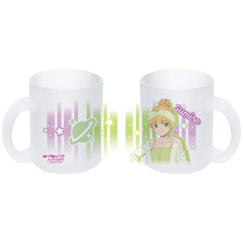 ラブライブ！スーパースター!! すりガラスマグカップ 平安名すみれ ルームウェアver.