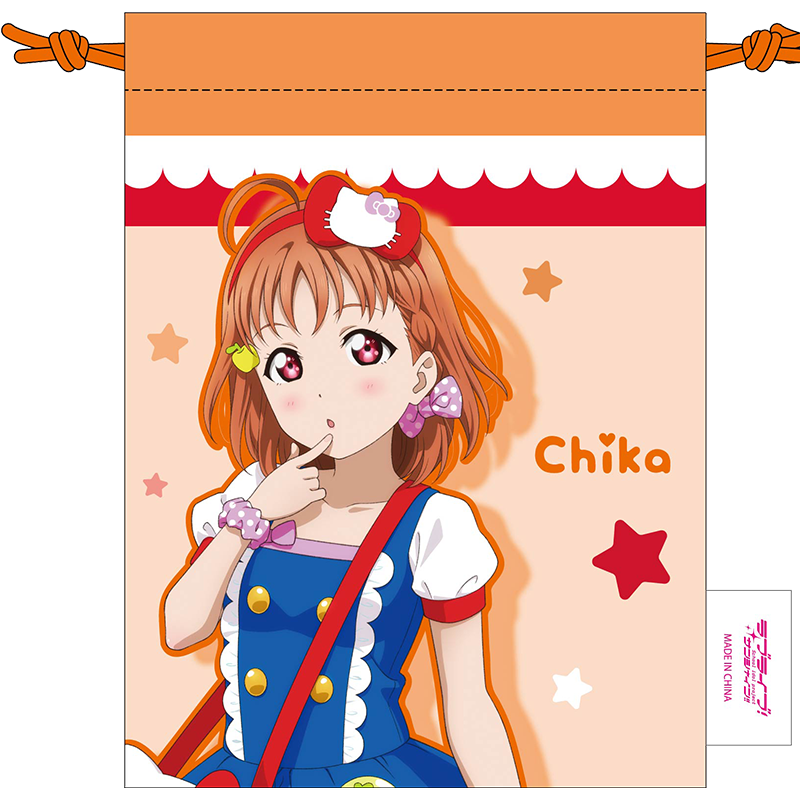 ラブライブ！サンシャイン!!×サンリオキャラクターズ 巾着 千歌