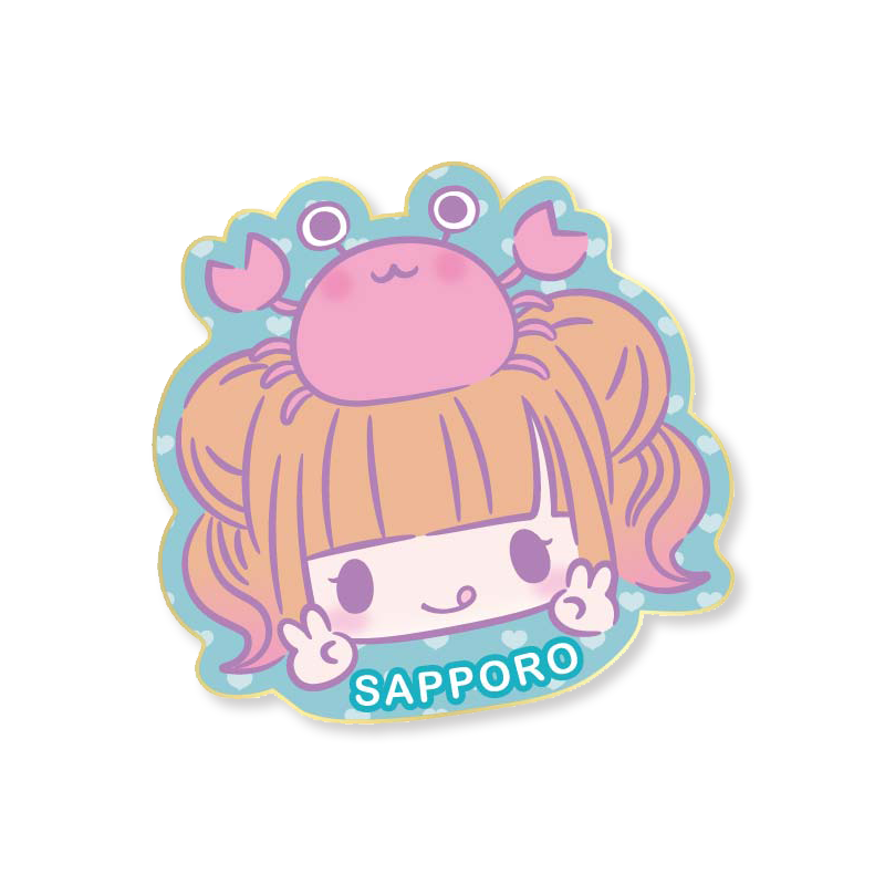 Nanaka Suwa♡My Melody ご当地ピンズ 札幌ver.