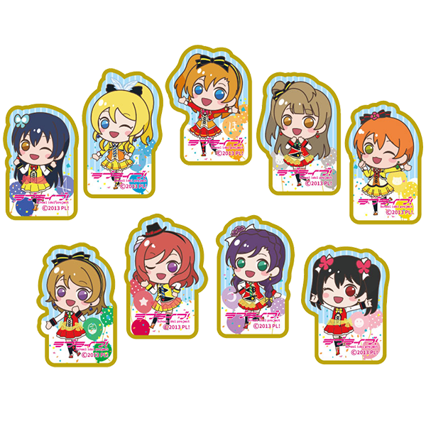 ラブライブ！ ピンバッジ SUNNY DAY SONG ver.（全９種）