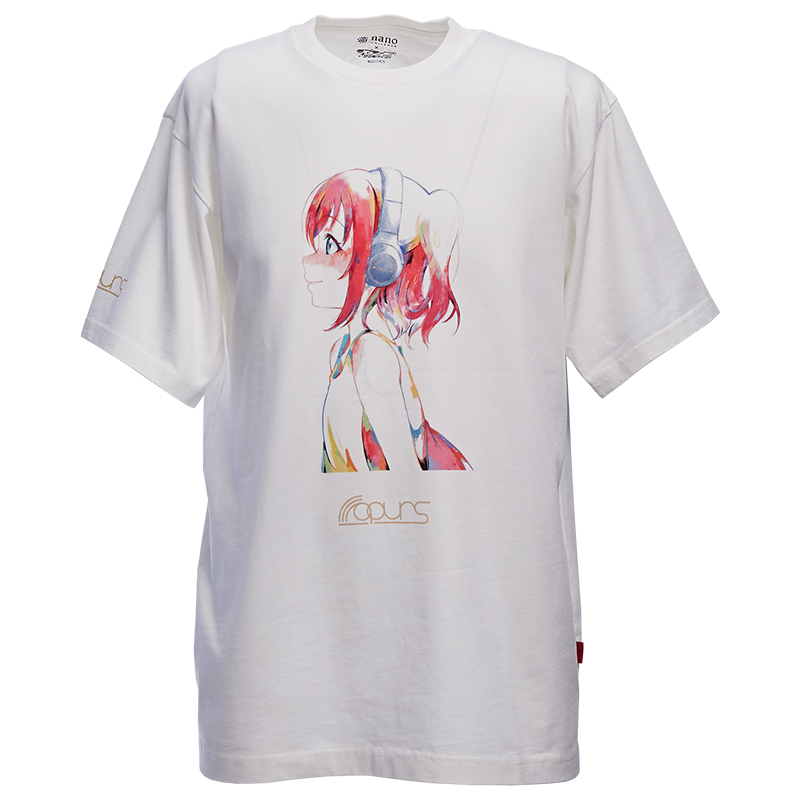 ナノ・ユニバース×ラブライブ！サンシャイン!! ナノファインTシャツ 黒澤ルビィ