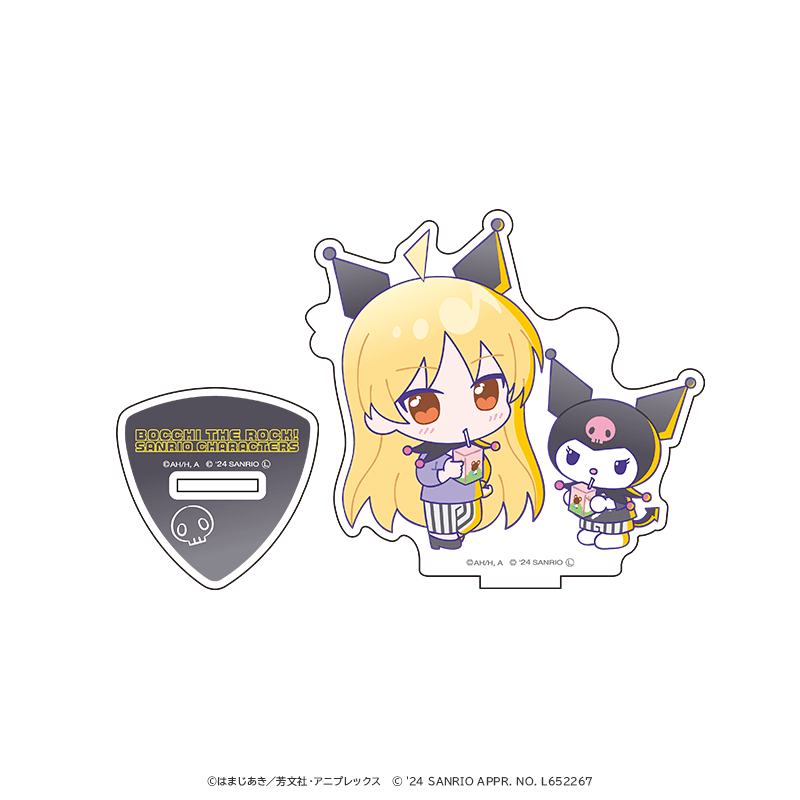 アニメ「ぼっち・ざ・ろっく！」×サンリオキャラクターズ アクリルスタンド 伊地知星歌×クロミ