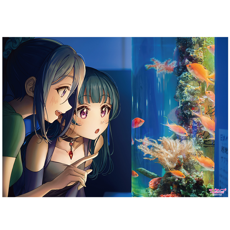 ラブライブ！サンシャイン!! クリアポスター 幼魚水族館ver. _sunto