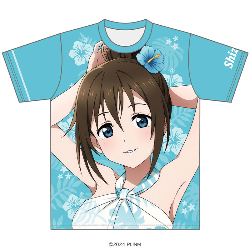 ラブライブ！虹ヶ咲学園スクールアイドル同好会 Tシャツ 桜坂 しずく かりゆしver.