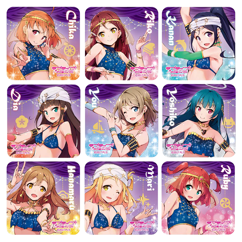 ラブライブ！サンシャイン!! アクリルマグネット KOKORO Magic “A to Z” ver.（全９種）