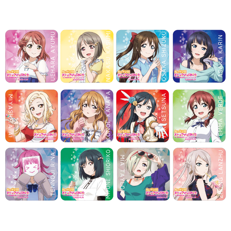 ラブライブ！スクールアイドルフェスティバル ALL STARS アクリルマグネット vol.1 虹ヶ咲学園スクールアイドル同好会 私服ver. (全12種)