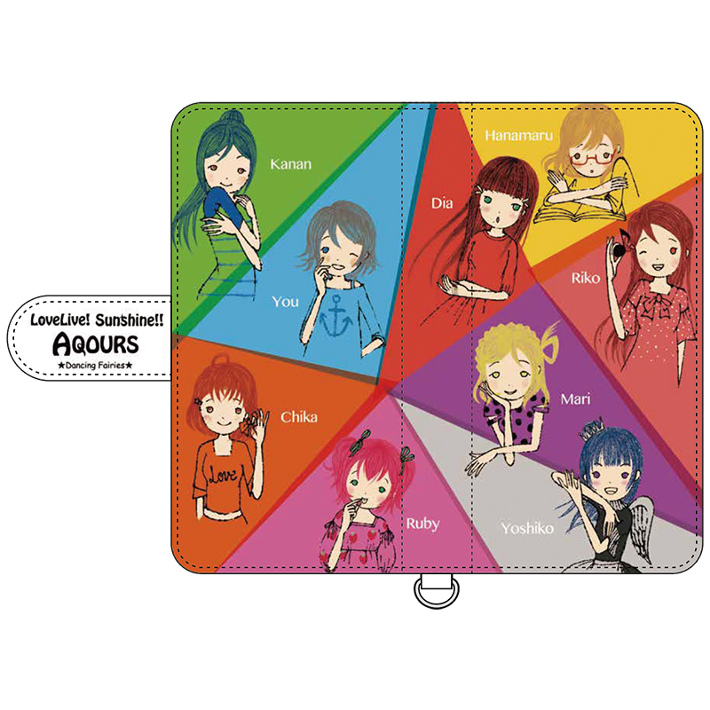 シンジカトウ×ラブライブ！サンシャイン!! スマートフォンケース カラフルボックスver.