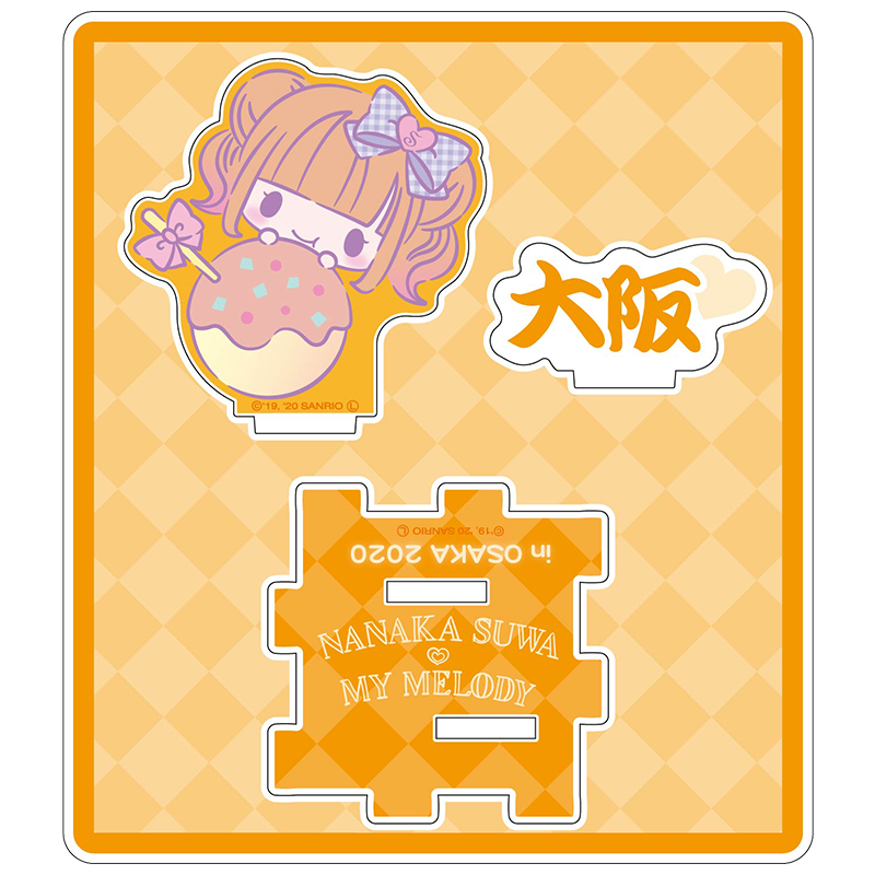 Nanaka Suwa♡My Melody ご当地ミニアクリルスタンド 大阪ver.