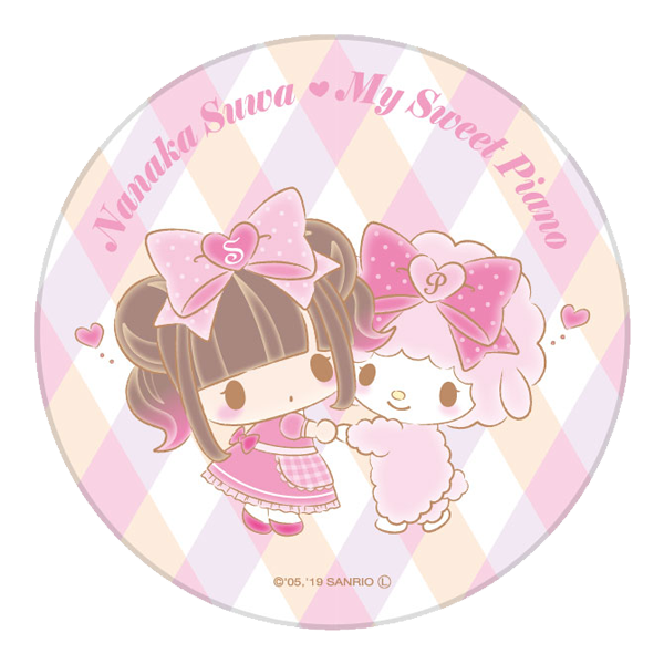 Nanaka Suwa♡My Melody 陶器コースター マイスイートピアノ