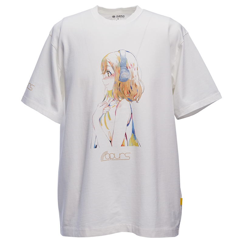 ナノ・ユニバース×ラブライブ！サンシャイン!! ナノファインTシャツ 国木田花丸
