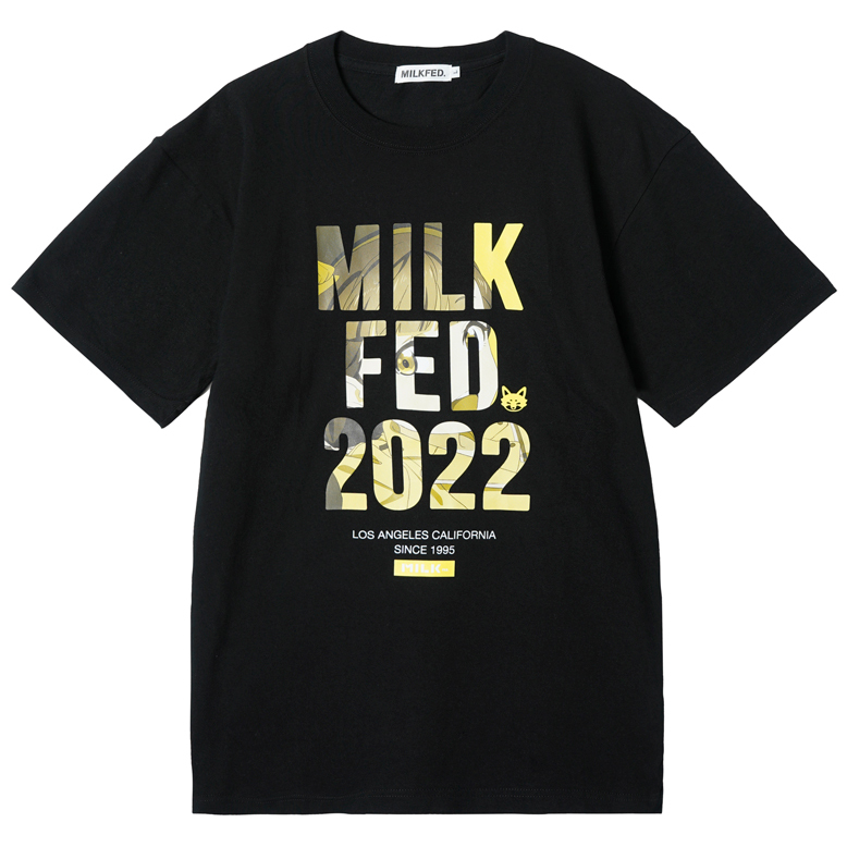 ミルクフェド×ラブライブ！スーパースター!! きな子 S/S TEE BLACK